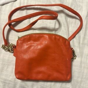 Charming Charlie orange crossbody